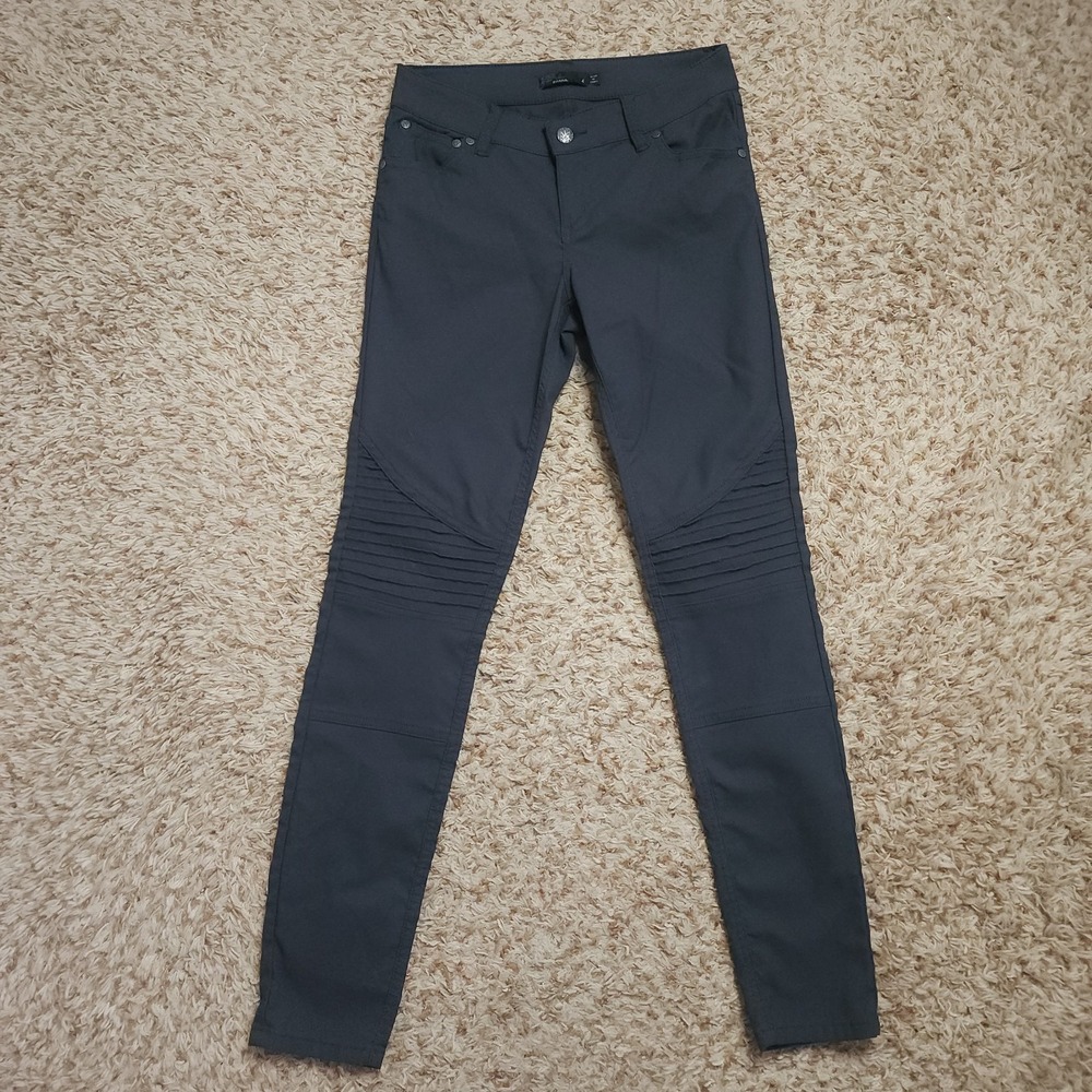 prAna Gray Womens 4 Low-Rise Skinny Pants W4BREN315